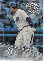 2022 Topps 2021s Greatest Hits #21GH-13 Miguel Cabrera