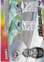 2022 Topps Flashiest Feet #FF-8 Francisco Lindor