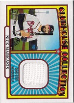 2021 Topps Heritage Clubhouse Collection Relic #CCR-NM Nick Markakis