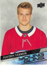 2020 Upper Deck Extended Series #714 Hayden Verbeek