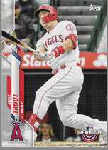2020 Topps Opening Day #90 Mike Trout