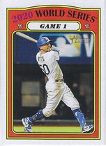 2021 Topps Heritage #26 World Series Game 1|Mookie Betts