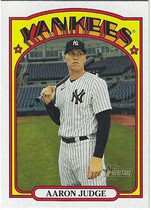 2021 Topps Heritage #121 Aaron Judge