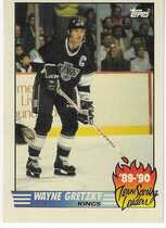 1990 Topps Team Scoring Leaders #12 Wayne Gretzky
