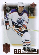 1999 Upper Deck Gretzky Living Legend #14 Wayne Gretzky