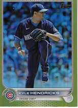 2022 Topps Gold Foil #168 Kyle Hendricks