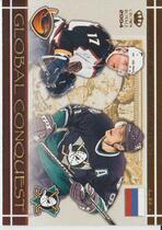 2003 Pacific Crown Royale Global Conquest #6 Ilya Kovalchuk|Sergei Fedorov