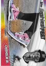2022 Topps Flashiest Feet #FF-7 Jazz Chisholm Jr.