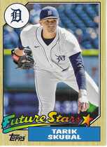 2022 Topps Oversized 1987 Topps Future Stars #87FS-21 Tarik Skubal