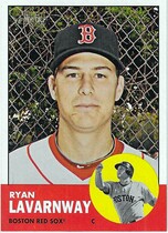 2012 Topps Heritage #168 Ryan Lavarnway