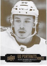 2021 Upper Deck UD Portraits #P-39 Alex Barre-Boulet