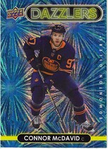2021 Upper Deck Dazzlers Blue #DZ-19 Connor Mcdavid