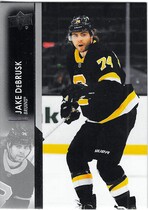 2021 Upper Deck Base Set #15 Jake Debrusk