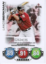 2010 Topps Attax Code Cards Series 1 #1 Lance Berkman