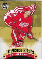 2018 Upper Deck O-Pee-Chee OPC Coast to Coast Canadian Tire Franchise Heroes #G-5 Dylan Larkin|Steve Yzerman