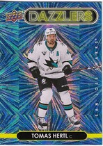 2021 Upper Deck Dazzlers Blue #DZ-37 Tomas Hertl