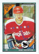 1991 O-Pee-Chee OPC Inserts #2 Bengt Gustafsson