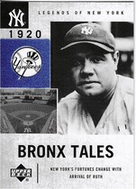 2001 Upper Deck Legends of NY #125 Babe Ruth