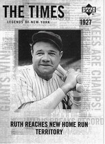 2001 Upper Deck Legends of NY #172 Babe Ruth