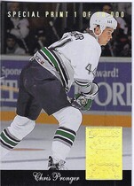 1993 Donruss Special Print #10 Chris Pronger