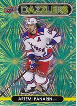 2021 Upper Deck Dazzlers Green #DZ-31 Artemi Panarin