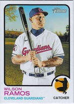 2022 Topps Heritage #407 Wilson Ramos