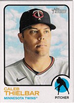 2022 Topps Heritage #413 Caleb Thielbar