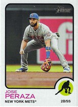 2022 Topps Heritage #414 Jose Peraza