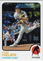 2022 Topps Heritage #418 Codi Heuer