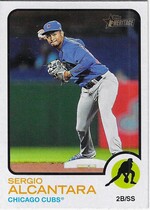 2022 Topps Heritage #419 Sergio Alcantara