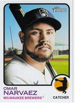 2022 Topps Heritage #432 Omar Narvaez
