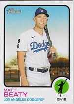 2022 Topps Heritage #434 Matt Beaty