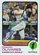 2022 Topps Heritage #436 Edward Olivares