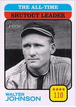 2022 Topps Heritage #477 Walter Johnson