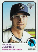 2022 Topps Heritage #485 Aaron Ashby