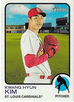 2022 Topps Heritage #490 Kwang-Hyun Kim