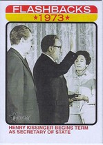 2022 Topps Heritage News Flashbacks #NF-8 Henry Kissinger Begins Term As Secretary Of State