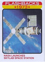 2022 Topps Heritage News Flashbacks #NF-12 Nasa Launches Skylab Space Station