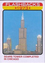 2022 Topps Heritage News Flashbacks #NF-13 Sears Tower Completed In Chicago