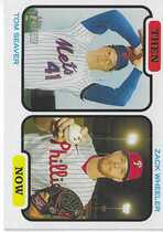 2022 Topps Heritage Then and Now #TAN-SW Tom Seaver|Zack Wheeler