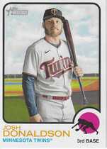 2022 Topps Heritage 1973 Topps Oversized #OB-JD Josh Donaldson