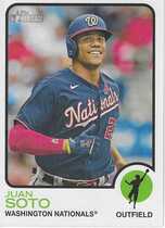 2022 Topps Heritage 1973 Topps Oversized #OB-JS Juan Soto