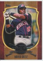2015 Topps First Home Run Gold Series 2 #FHR-16 David Ortiz