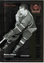 1999 Upper Deck Century Legends All Century Team #AC8 Maurice Richard