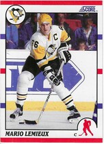 1990 Score Base Set #2 Mario Lemieux