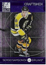 1997 Donruss Elite Craftsmen #12 Sergei Samsonov