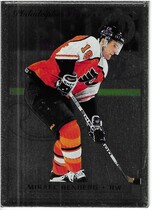1996 Leaf Preferred Steel Silver #58 Mikael Renberg