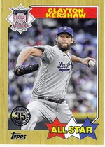 2022 Topps 1987 Topps All Stars #87AS-30 Clayton Kershaw