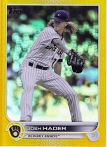 2022 Topps Gold Foil Series 2 #487 Josh Hader