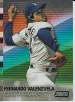 2015 Stadium Club True Colors #TCA-FV Fernando Valenzuela